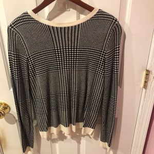 Houndstooth sweater